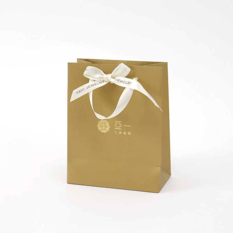 High Quality Diamond Ring Paper Packaging  With Ribbon
