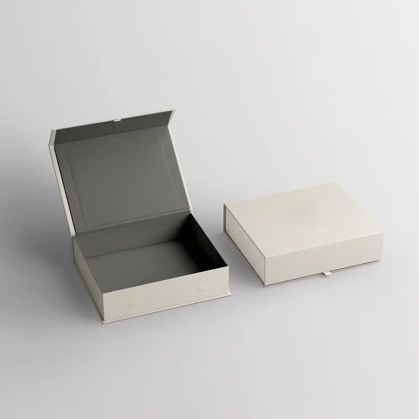 Customized Cosmetic Subscription Boxes Blue Packaging Gift Boxes With EVA Insert