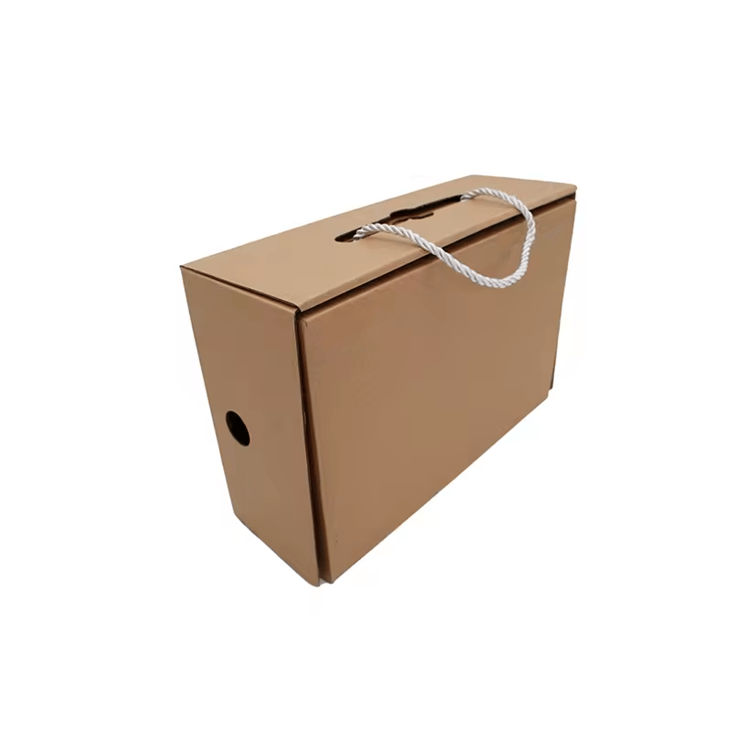 Customized Rectangle Women Boots Paper Packaging With Handle