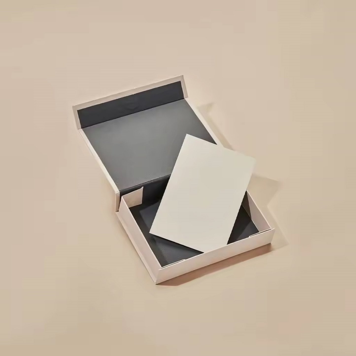 Customized Cosmetic Subscription Boxes Blue Packaging Gift Boxes With EVA Insert