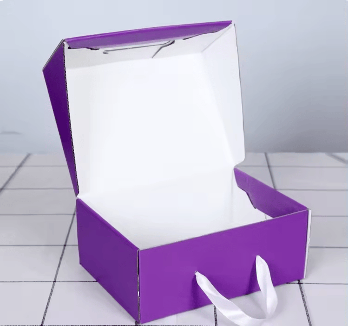 Custom Women Shoes Paper Packaging Box With Glossy Lamination