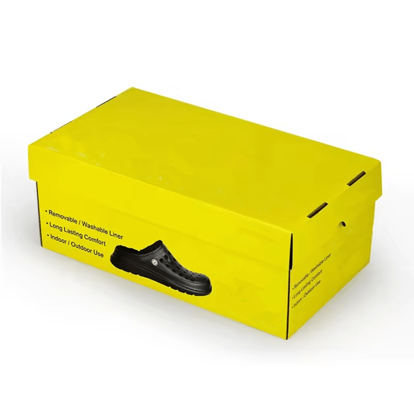 Print Corrugated Foldable Paper For Children Toddler Shoes Box