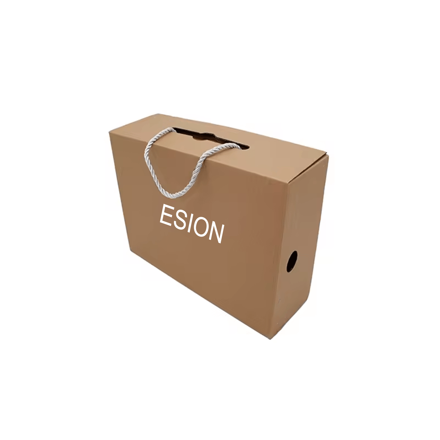 Customized Rectangle Women Boots Paper Packaging With Handle