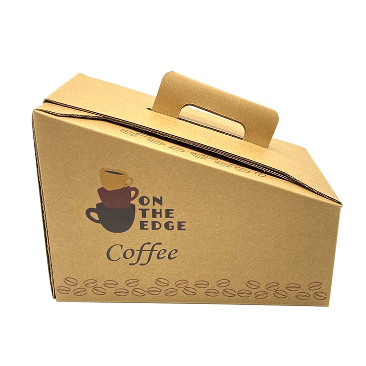 Hotsale Custom Logo Printed Coffee Juice Takeout box Dispenser pouch 3L/96oz Coffee to go packaging