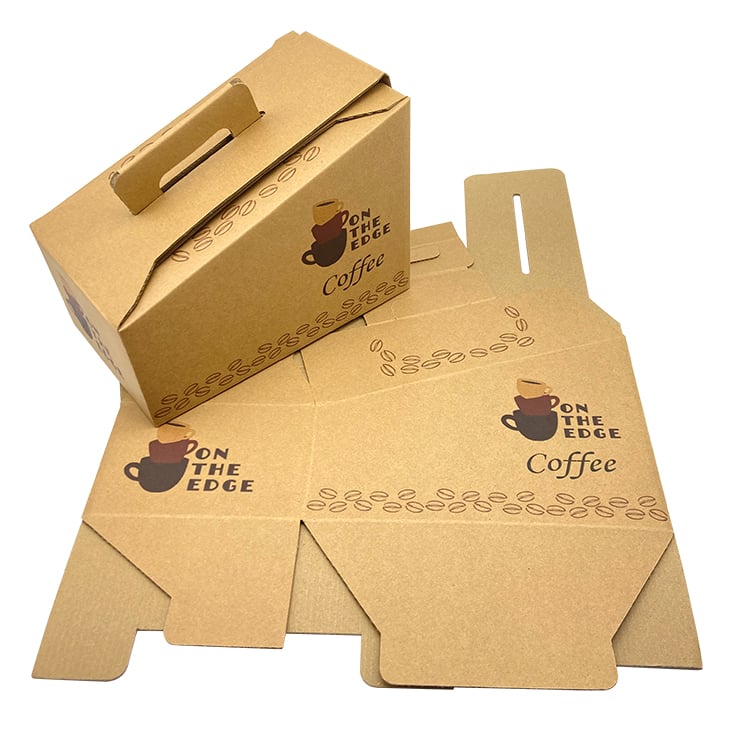Hotsale Custom Logo Printed Coffee Juice Takeout box Dispenser pouch 3L/96oz Coffee to go packaging