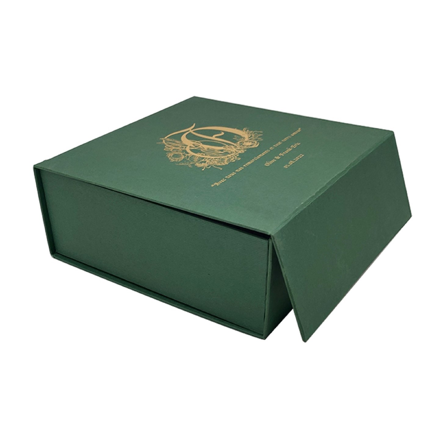 Custom embossed cardboard box gold foil printing gift boxes for women dress