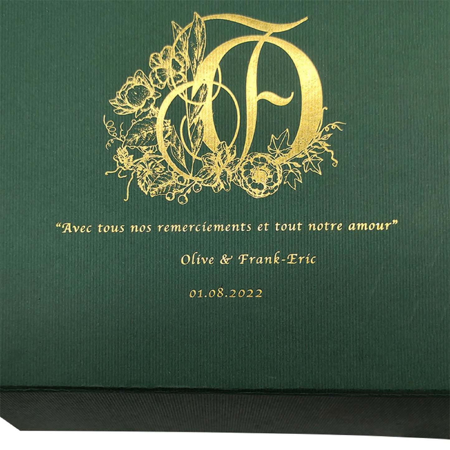 Custom embossed cardboard box gold foil printing gift boxes for women dress