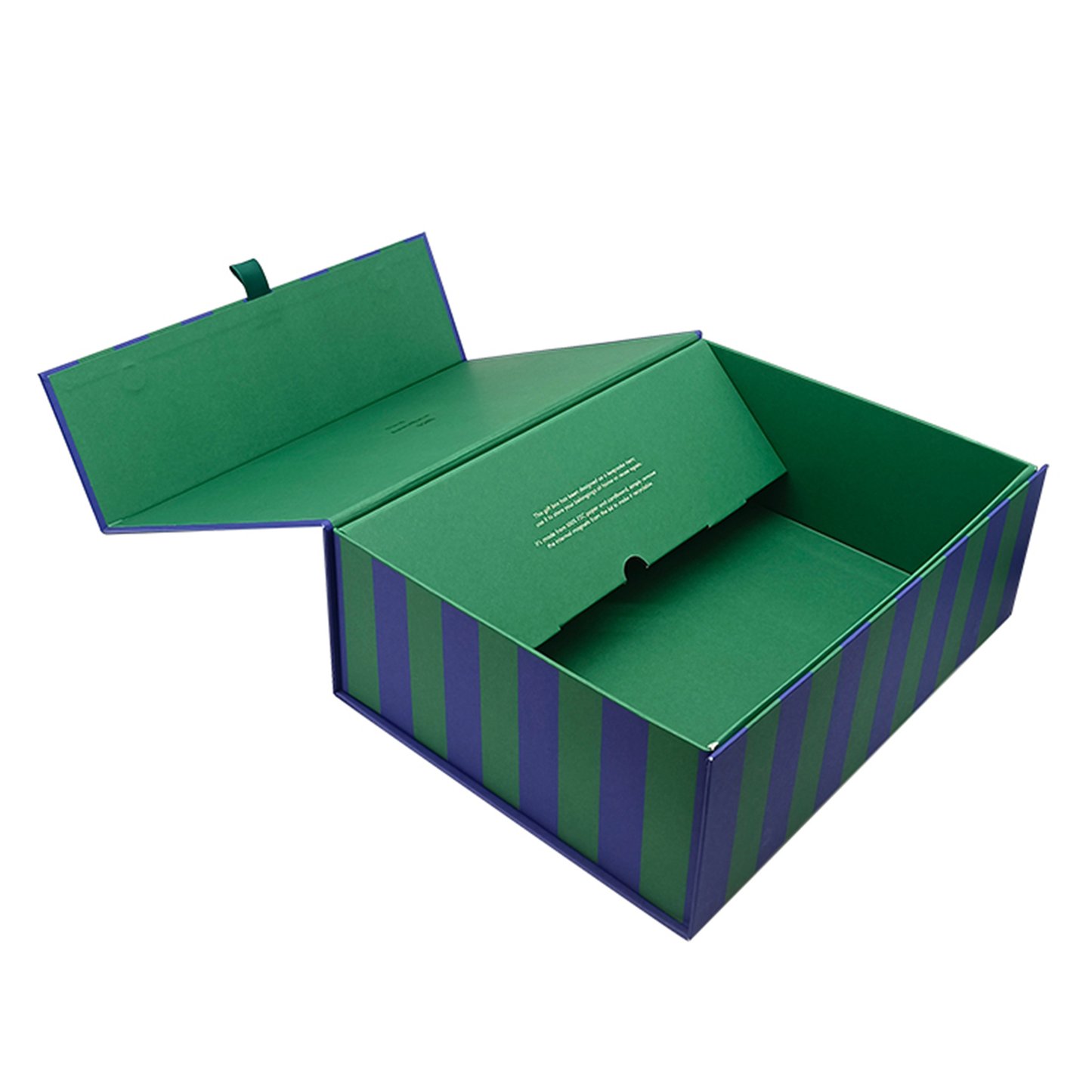 Luxury rigid cardboard  clothing subscription box decorative boxes with magnetic lids