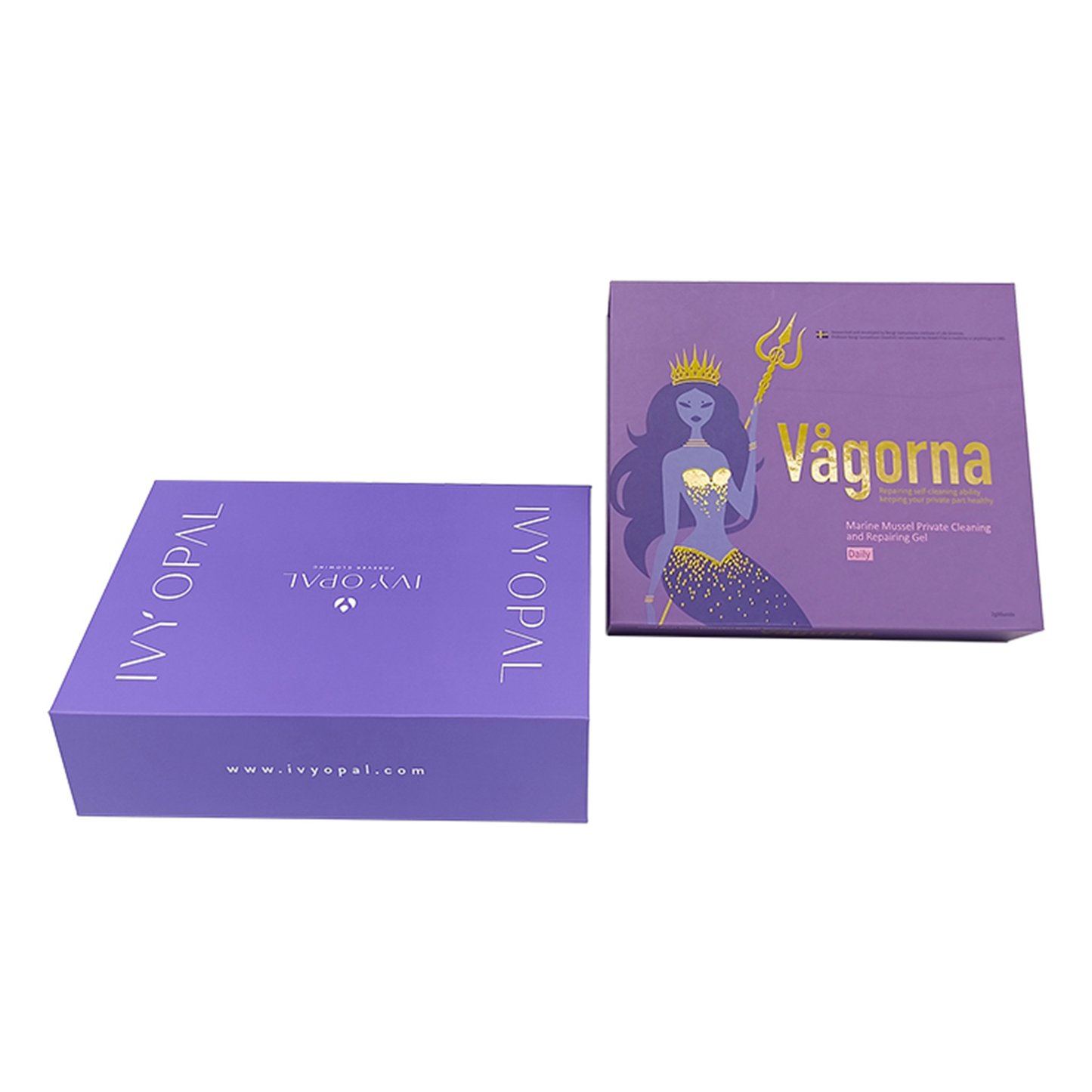 Customized Gift Boxes With Magnetic Closure Spot UV Printing