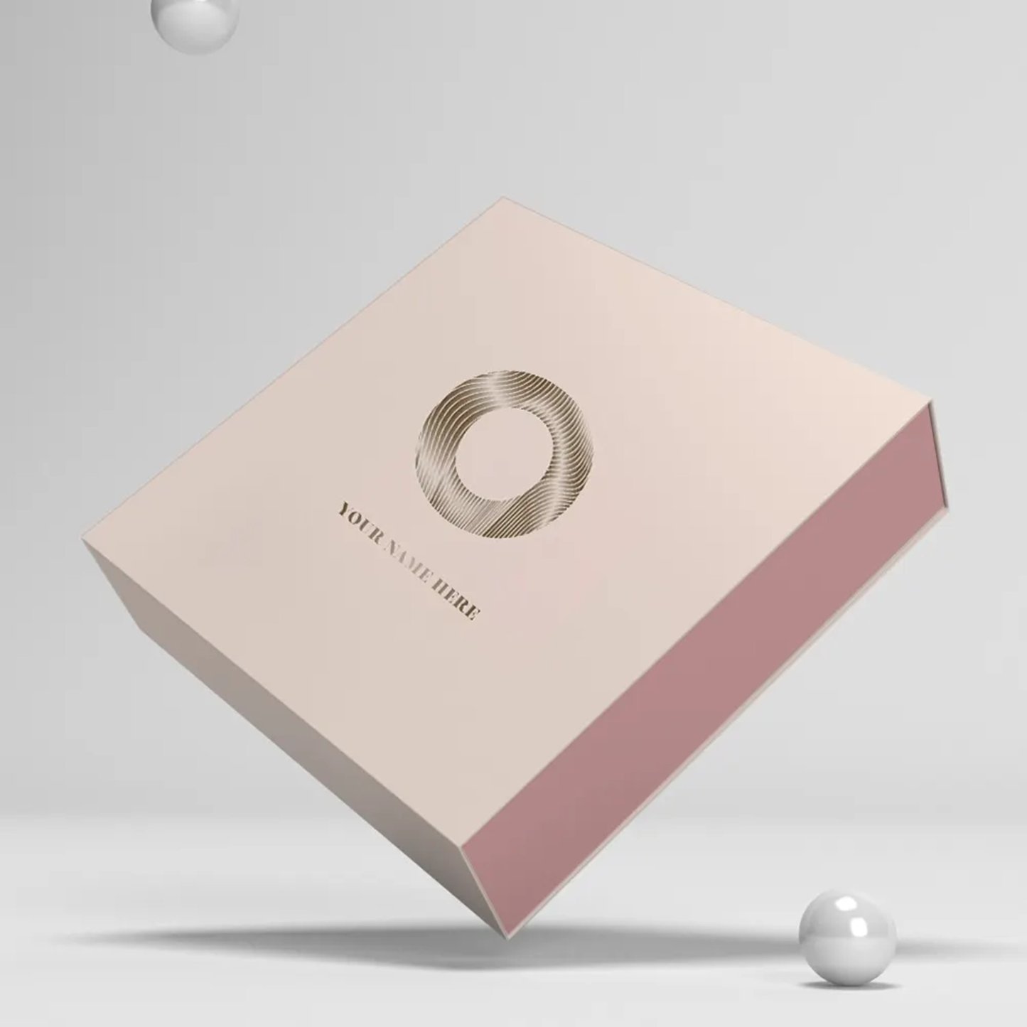 Personalized Collapsible Magnetic Gift Boxes Printed Hot Stamping Logo