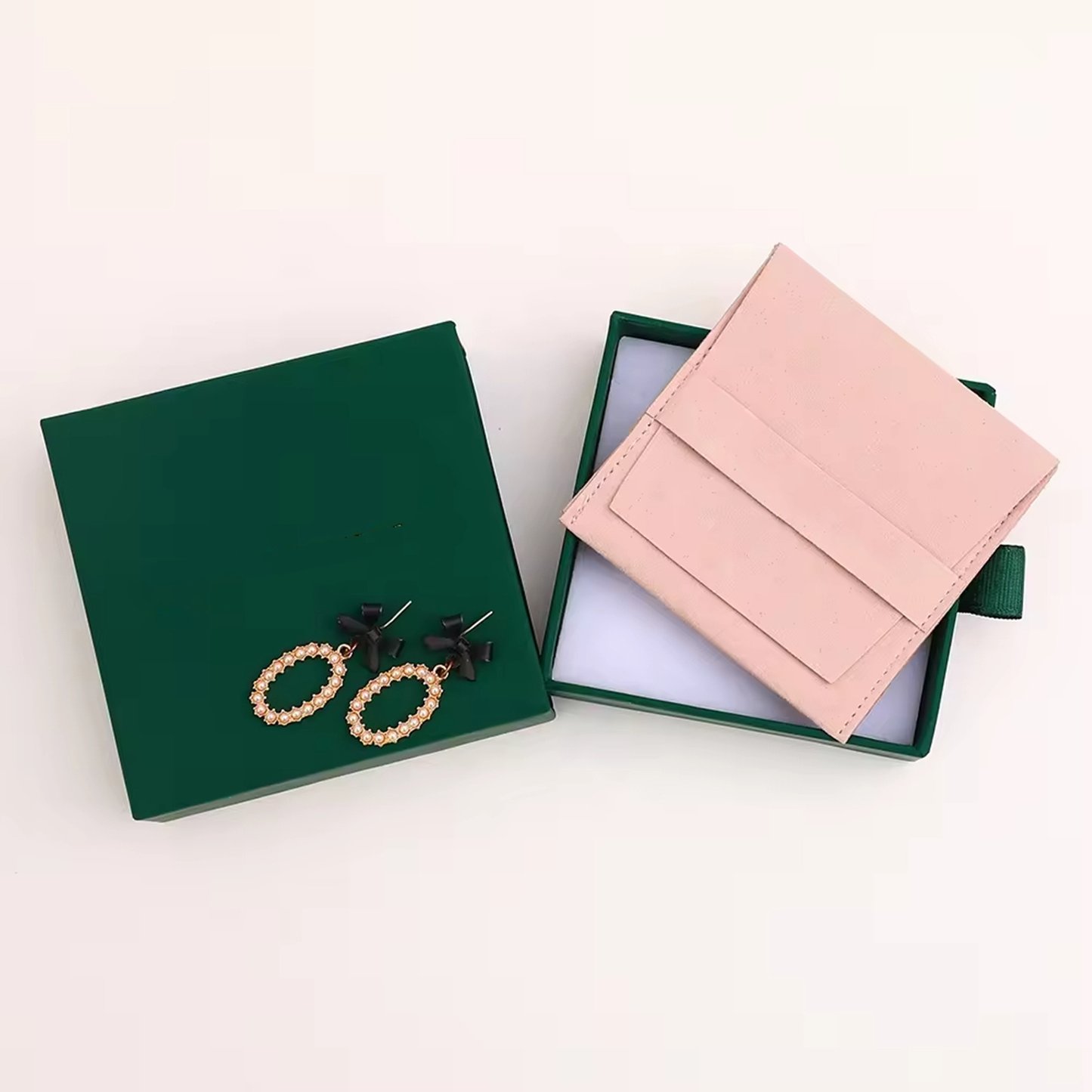 Wholesale Customized Rigid Necklace Drawer Packaging Boxes