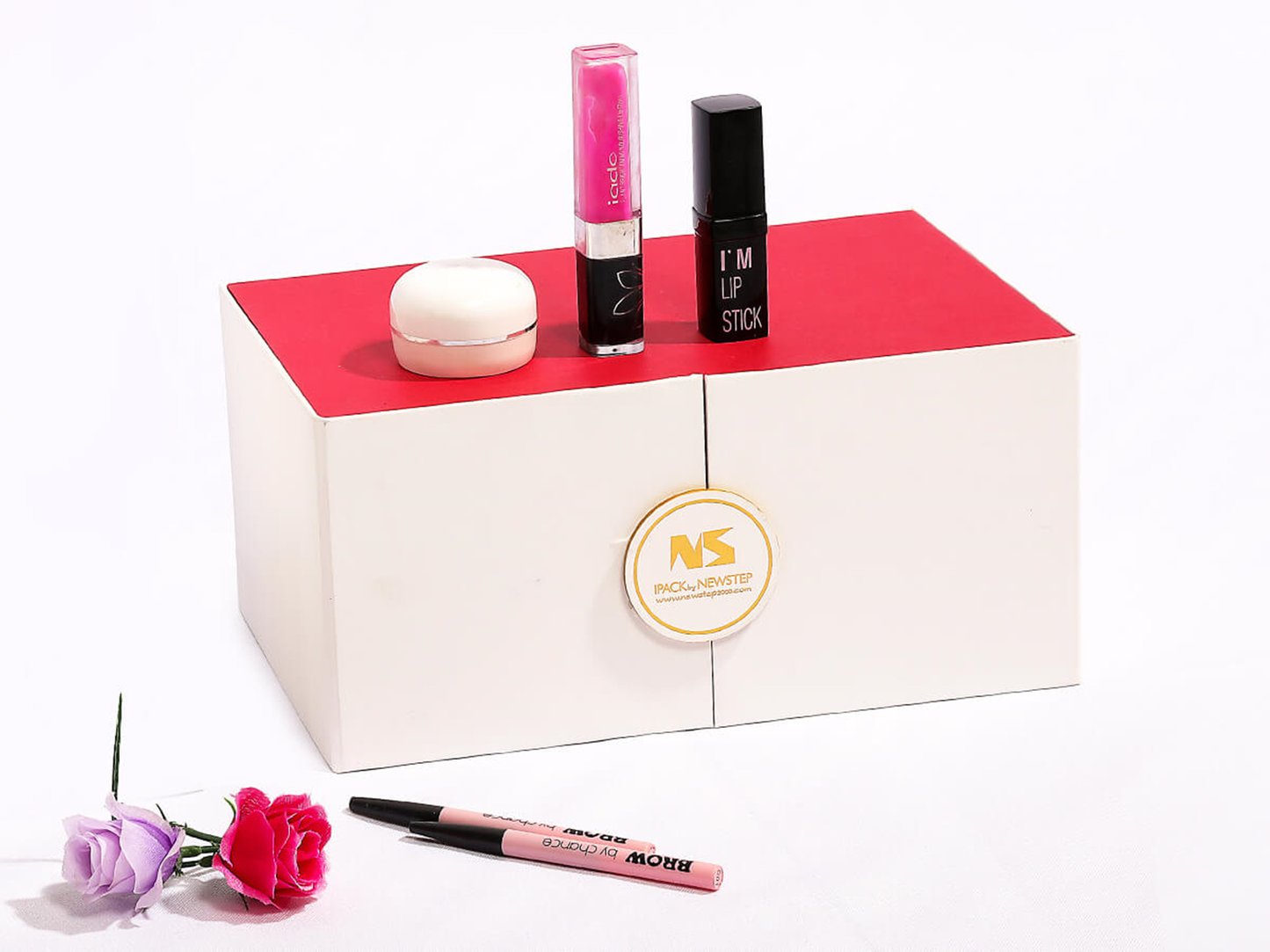 Cardboard Printed Beauty Product  Packaging Box With Glossy Lamination
