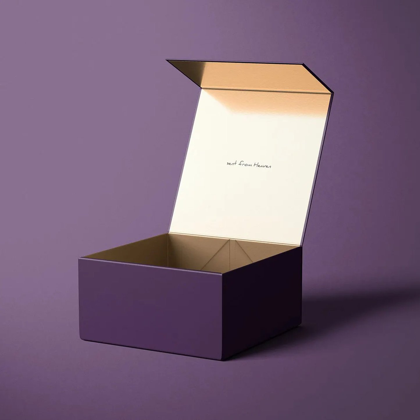 Foldable Magnetic Gift Box CMYK Printing Matte Lamination