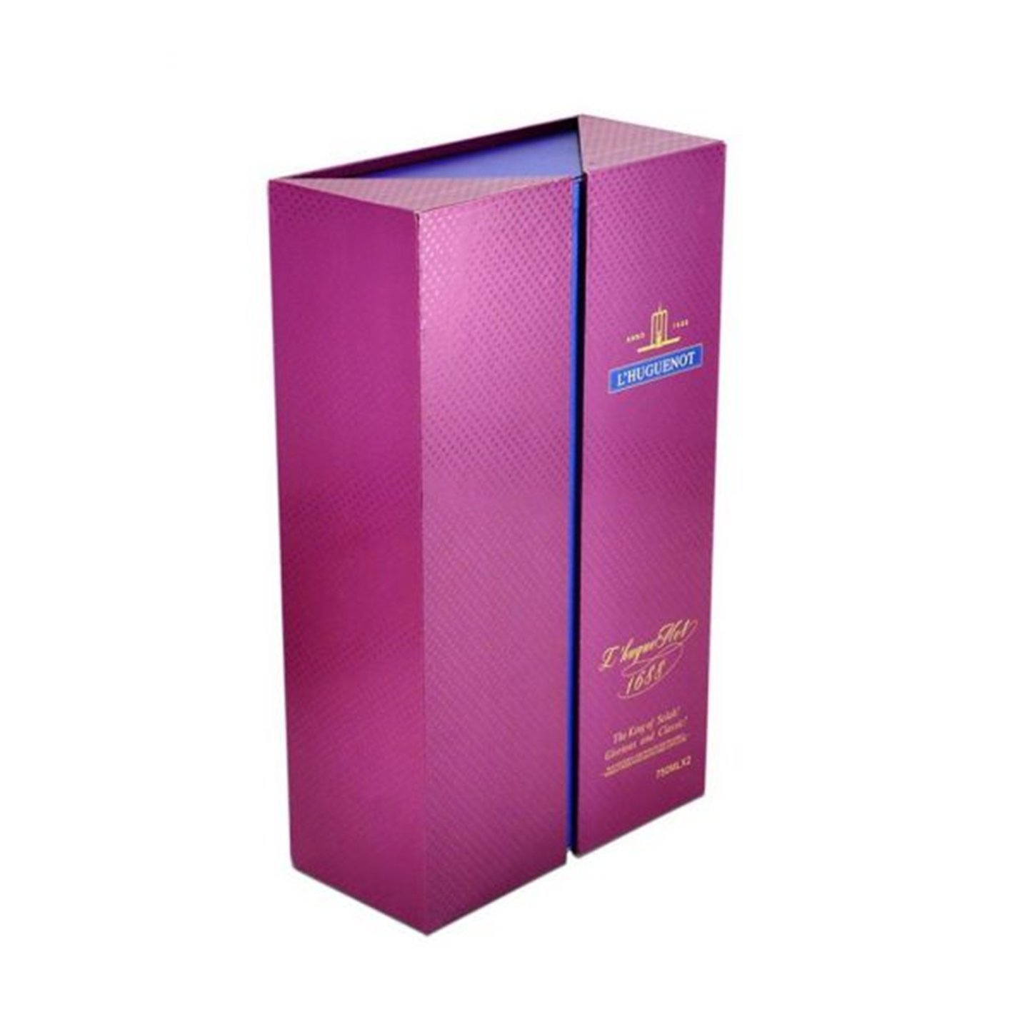 Personalised Red Wine Gift Set With Classic Double Door Desingn