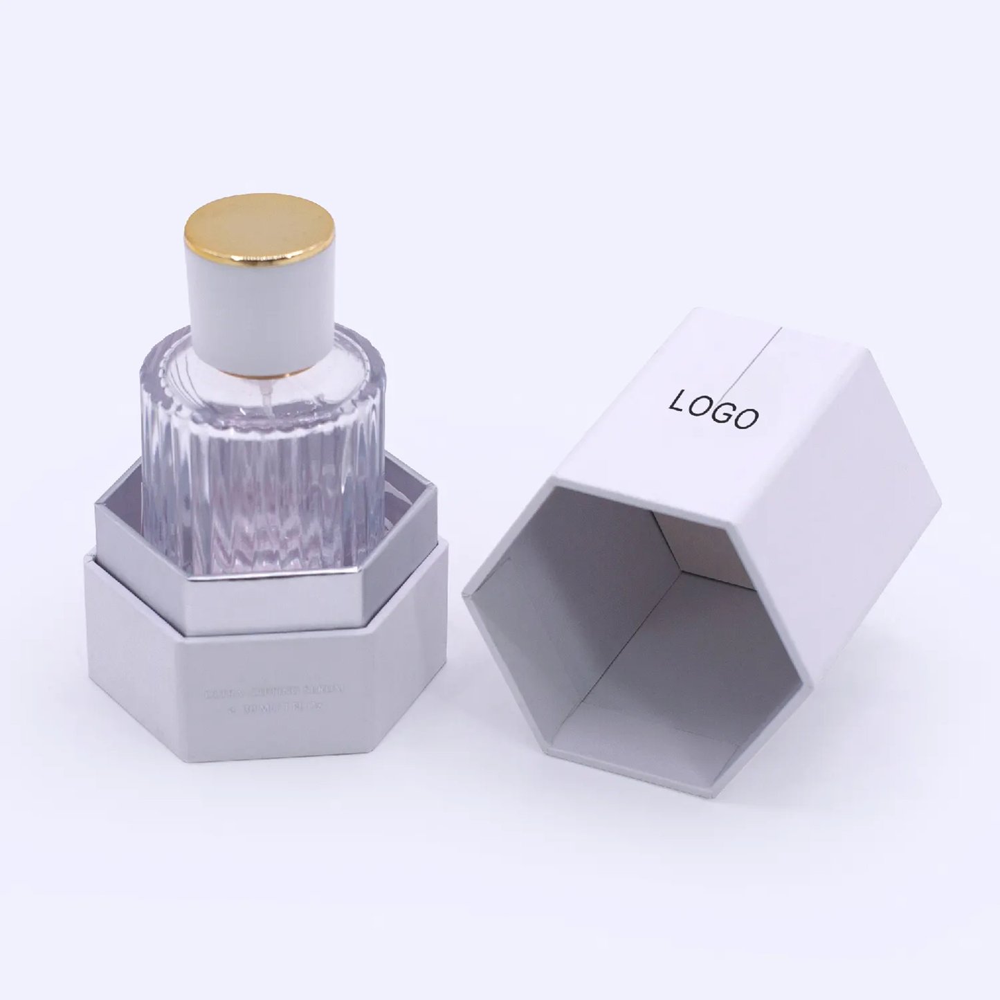 Producing Box For Perfume Bottle Lid And Base Paper Packaging