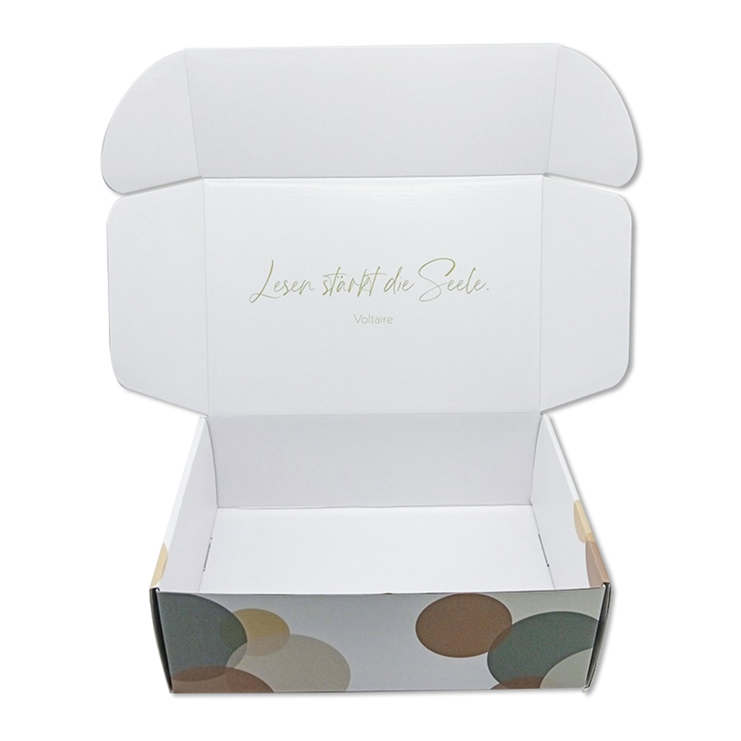 Custom Dress Boxes Printed Full Design With White Inside