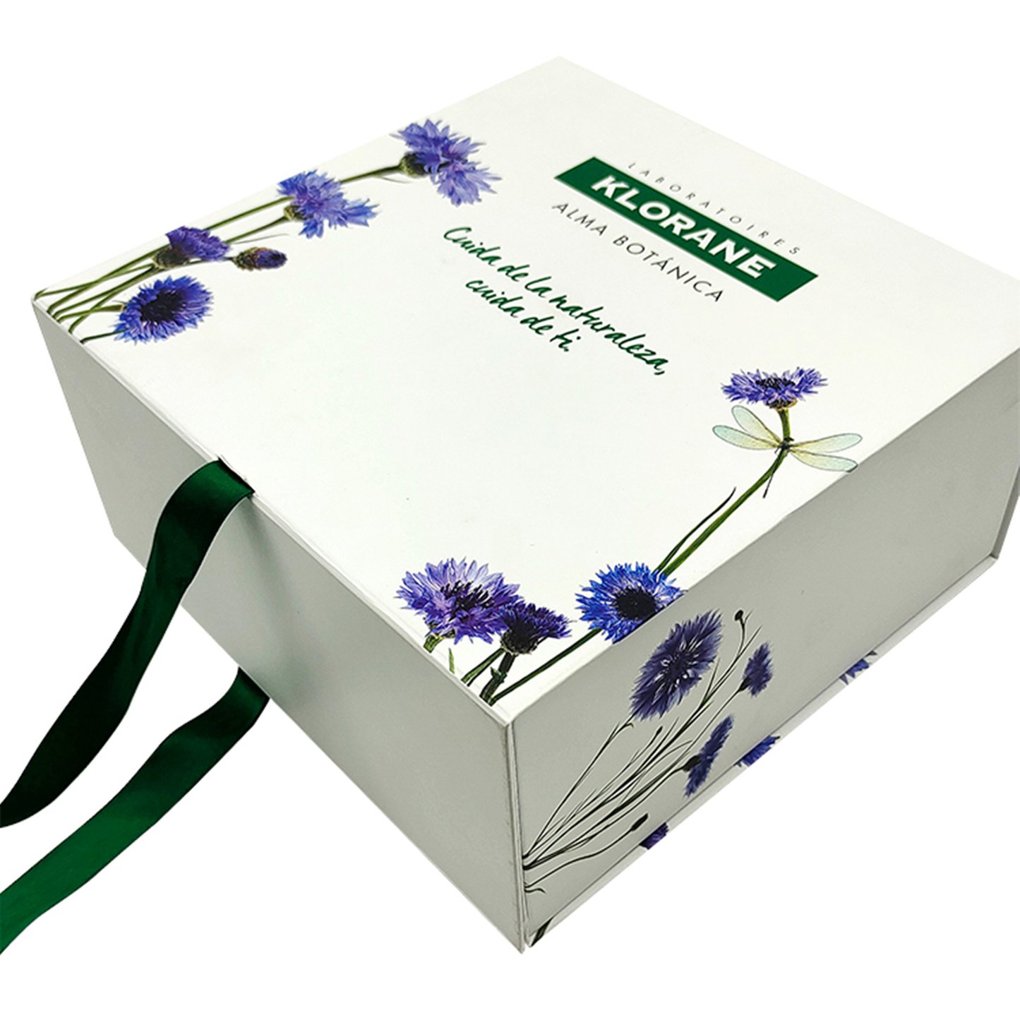 Custom Folding Gift Box With Magnetic Closure And Ribbon