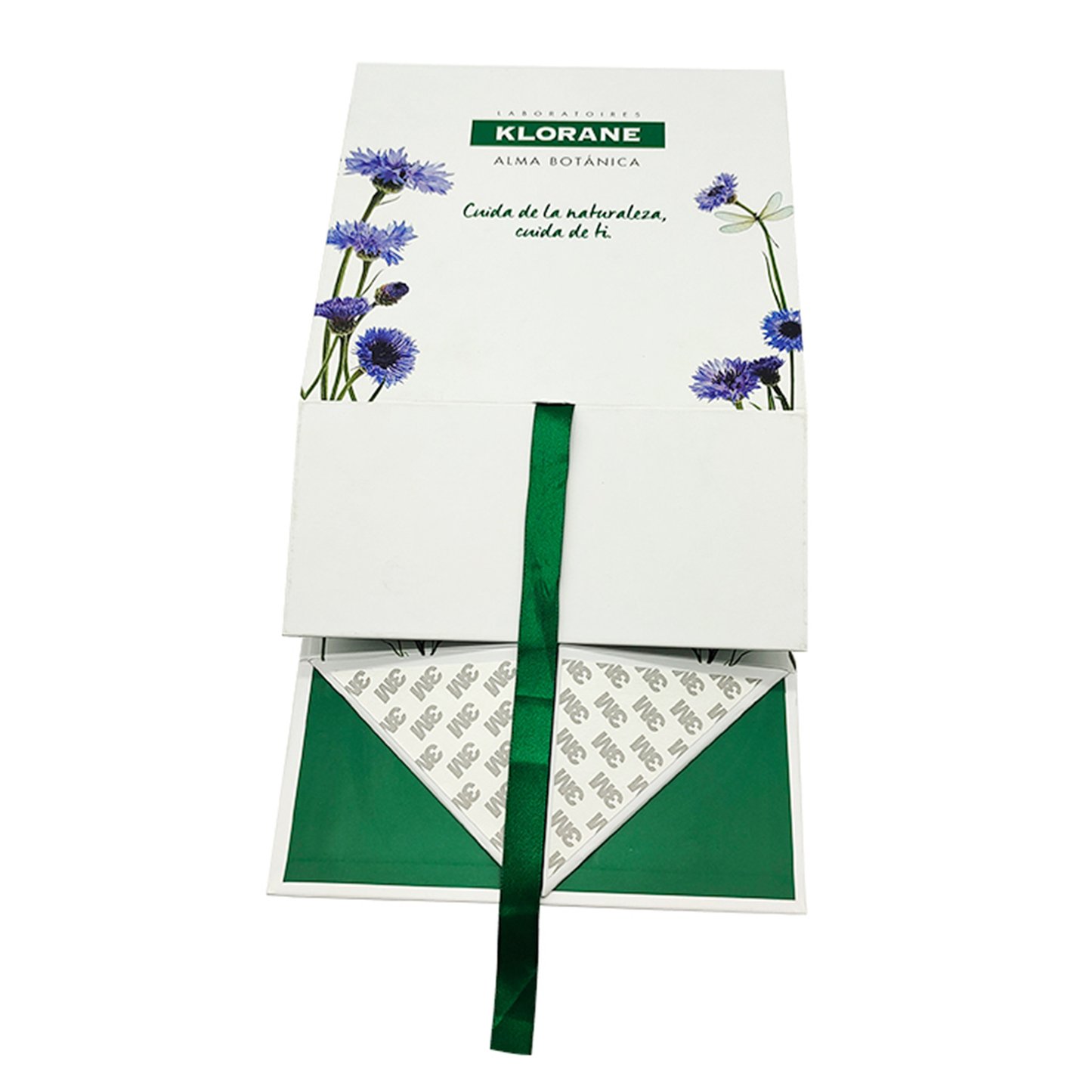 Custom Folding Gift Box With Magnetic Closure And Ribbon