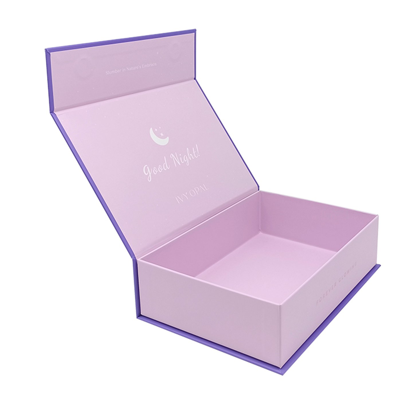 Customized Gift Boxes With Magnetic Closure Spot UV Printing