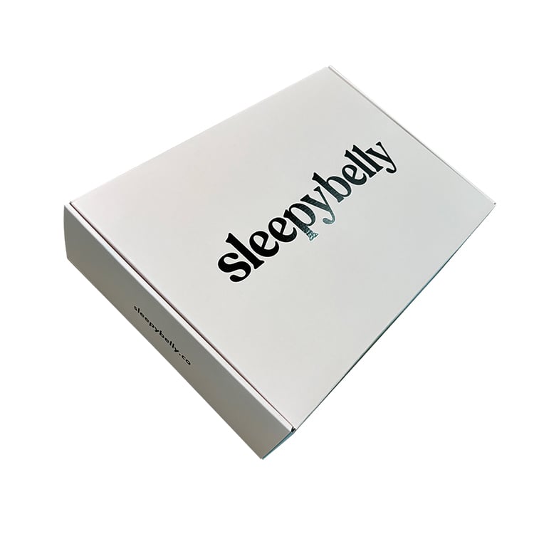 Luxury Exquisite Custom Logo Print  Clothing Packaging Box with Tissue Paper