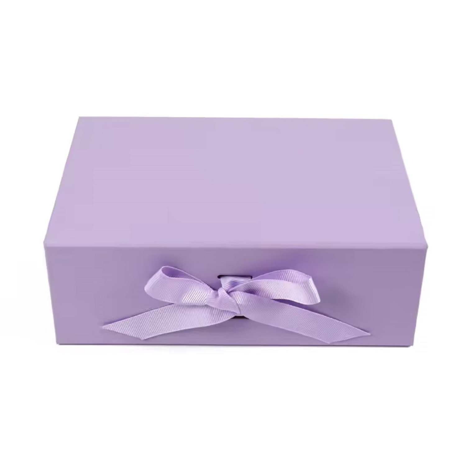 Luxury Gift Box With Ribbon Rigid Packaging Cardboard Paper Box Wholesale Custom Silk Lining Boxes