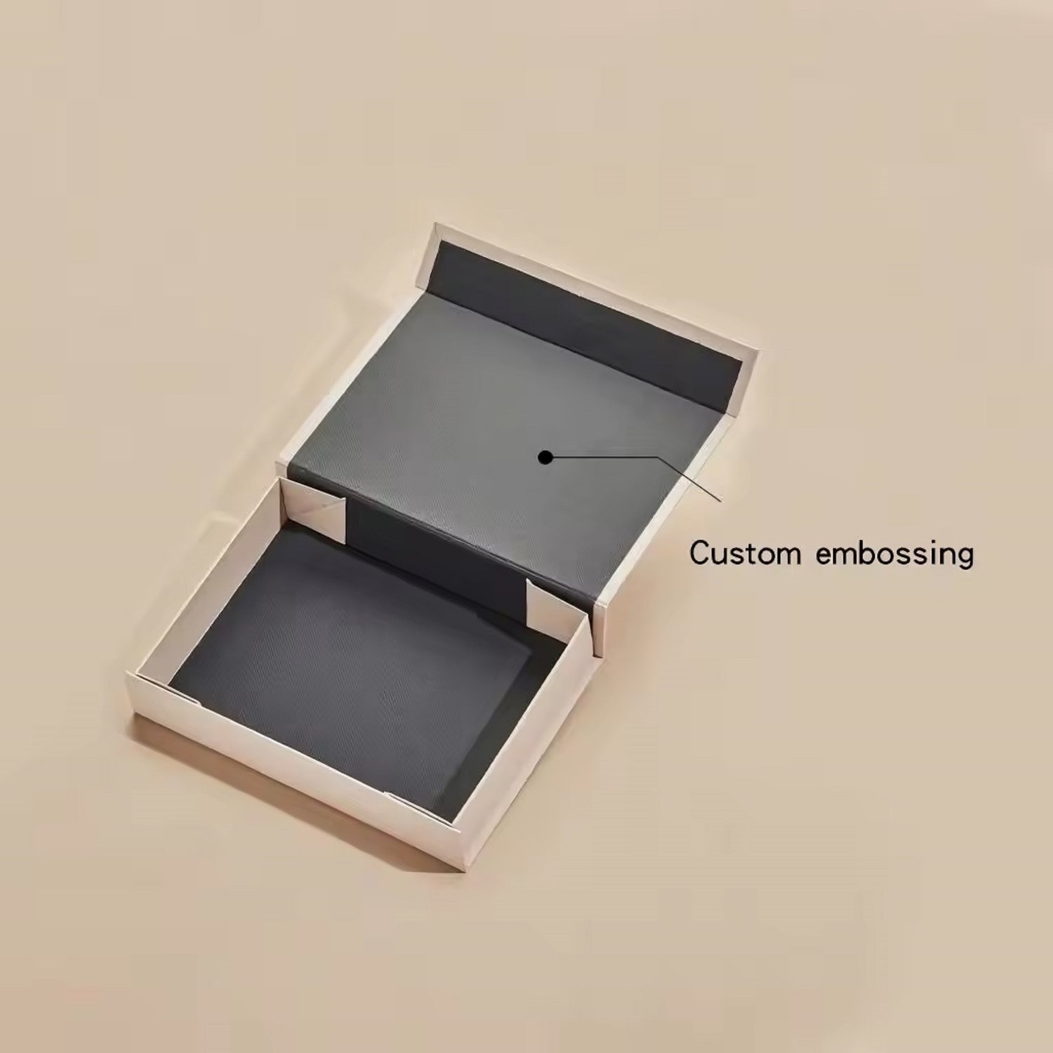 Customized Cosmetic Subscription Boxes Blue Packaging Gift Boxes With EVA Insert