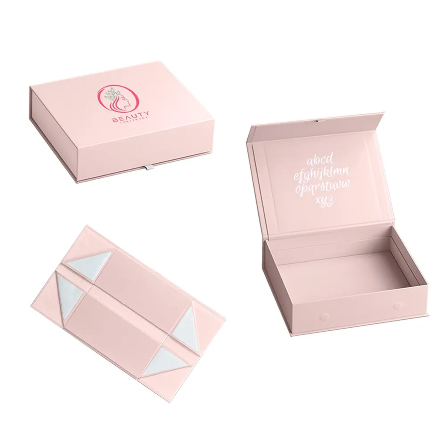 Custom Magnetic Folding Shipping  Boxes For Cosmetics Packaging