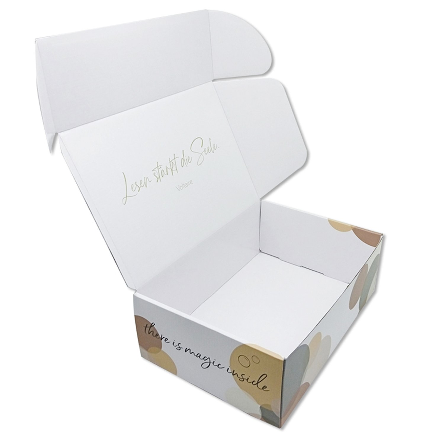 Custom Dress Boxes Printed Full Design With White Inside