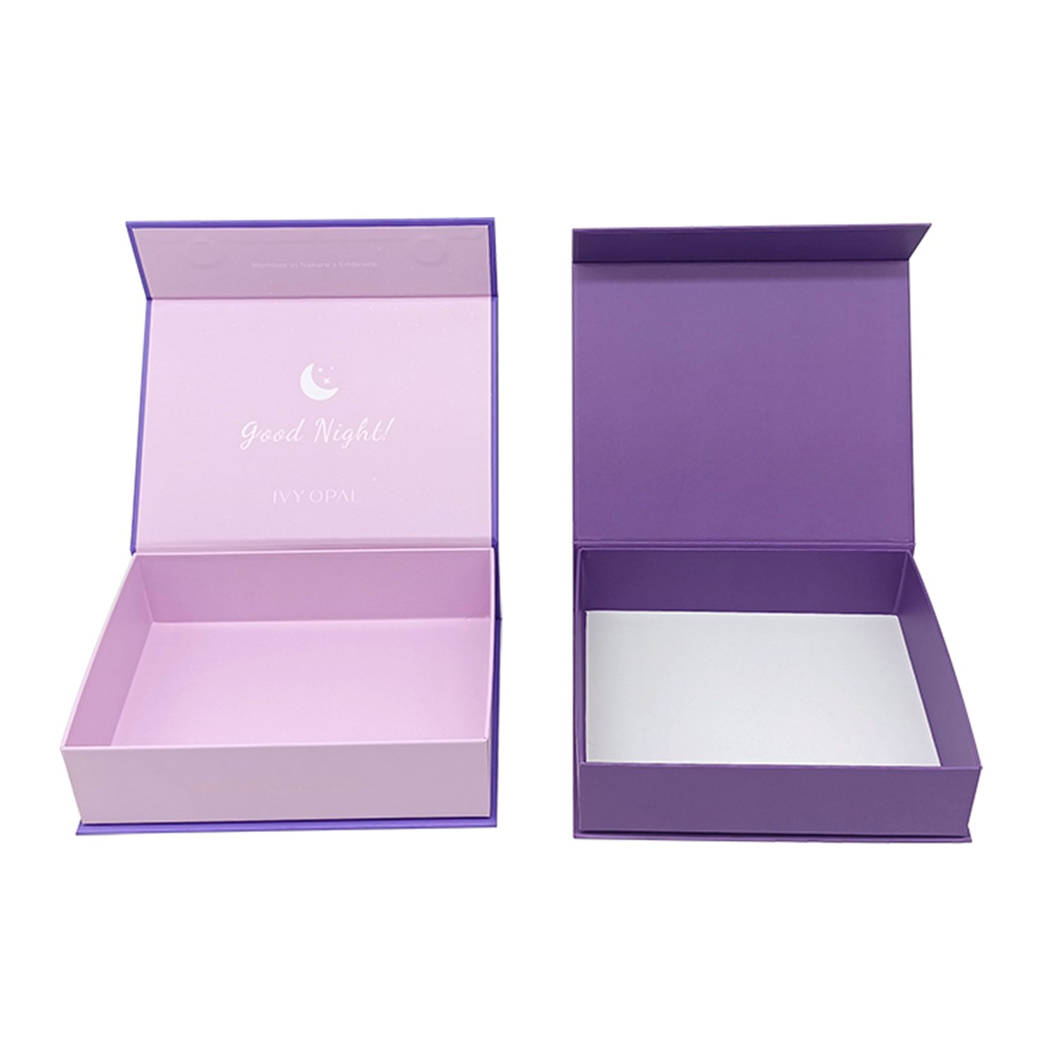 Customized Gift Boxes With Magnetic Closure Spot UV Printing