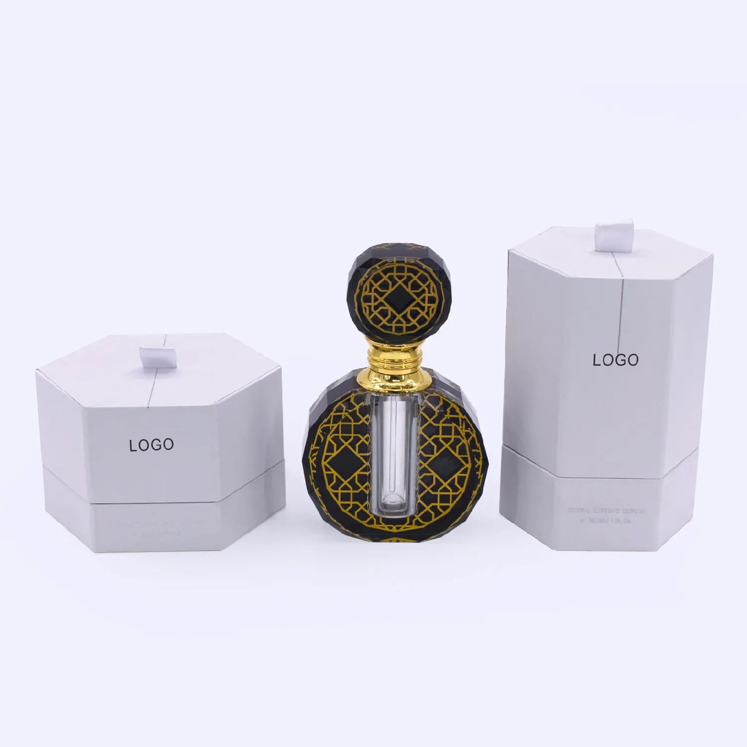 Producing Box For Perfume Bottle Lid And Base Paper Packaging