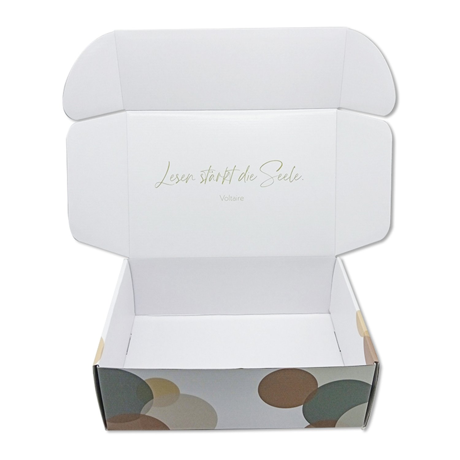 Custom Dress Boxes Printed Full Design With White Inside