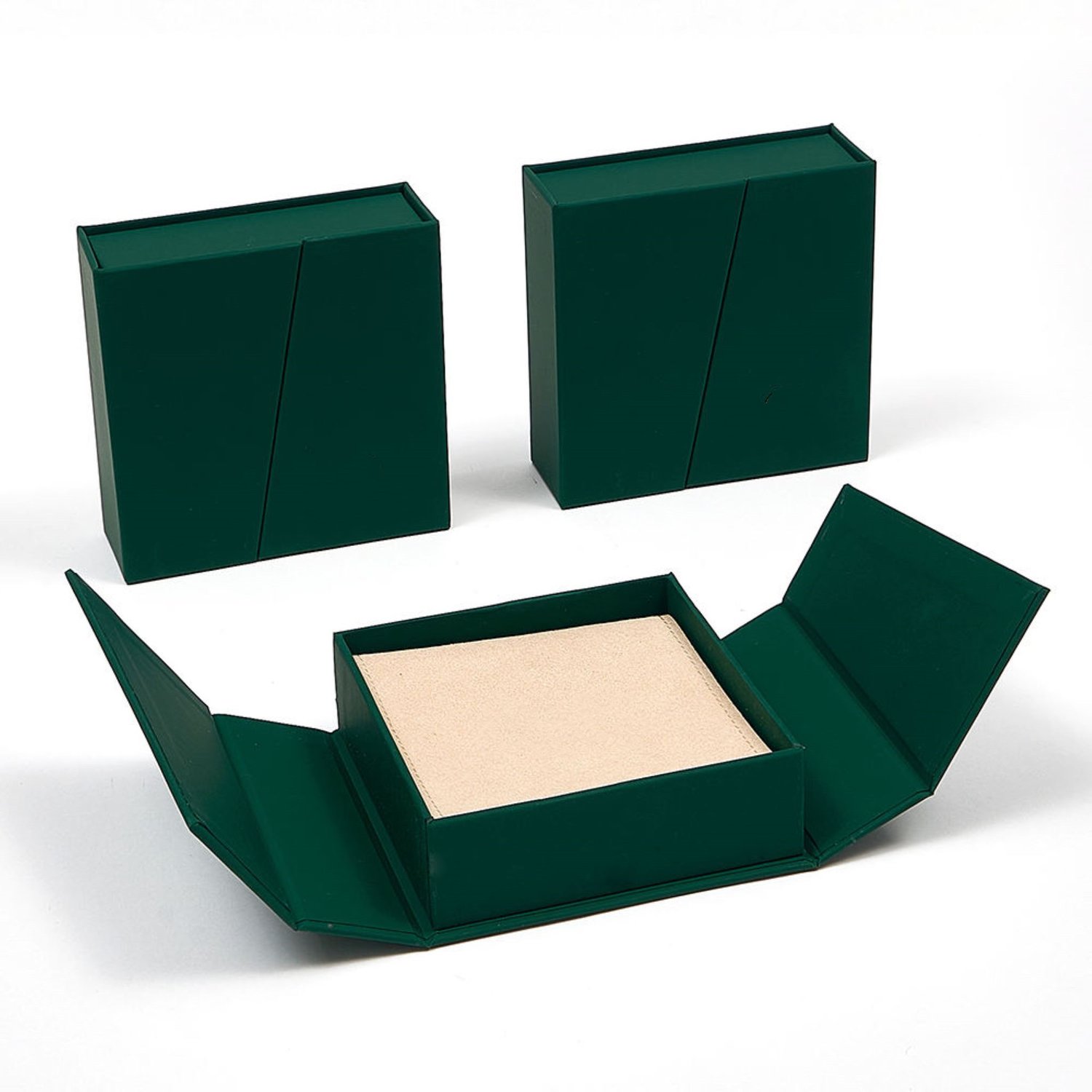 Personlaized Magnetic Necklace Gift Boxes With Double Door Design