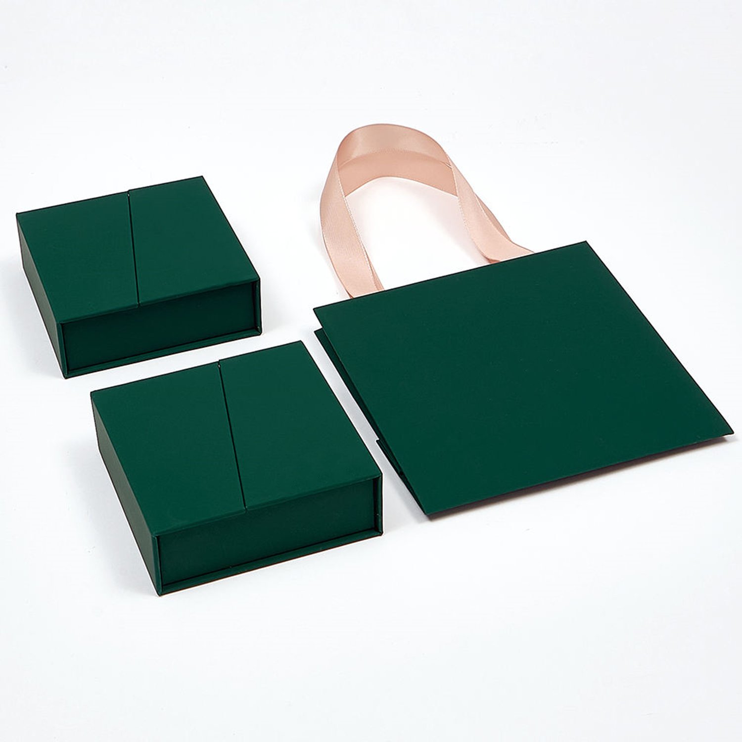 Personlaized Magnetic Necklace Gift Boxes With Double Door Design