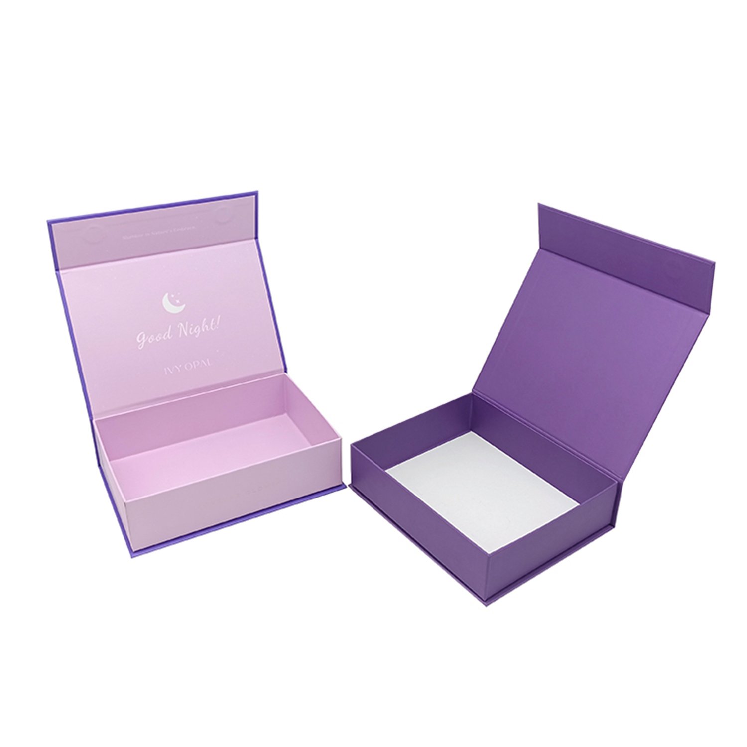 Customized Gift Boxes With Magnetic Closure Spot UV Printing