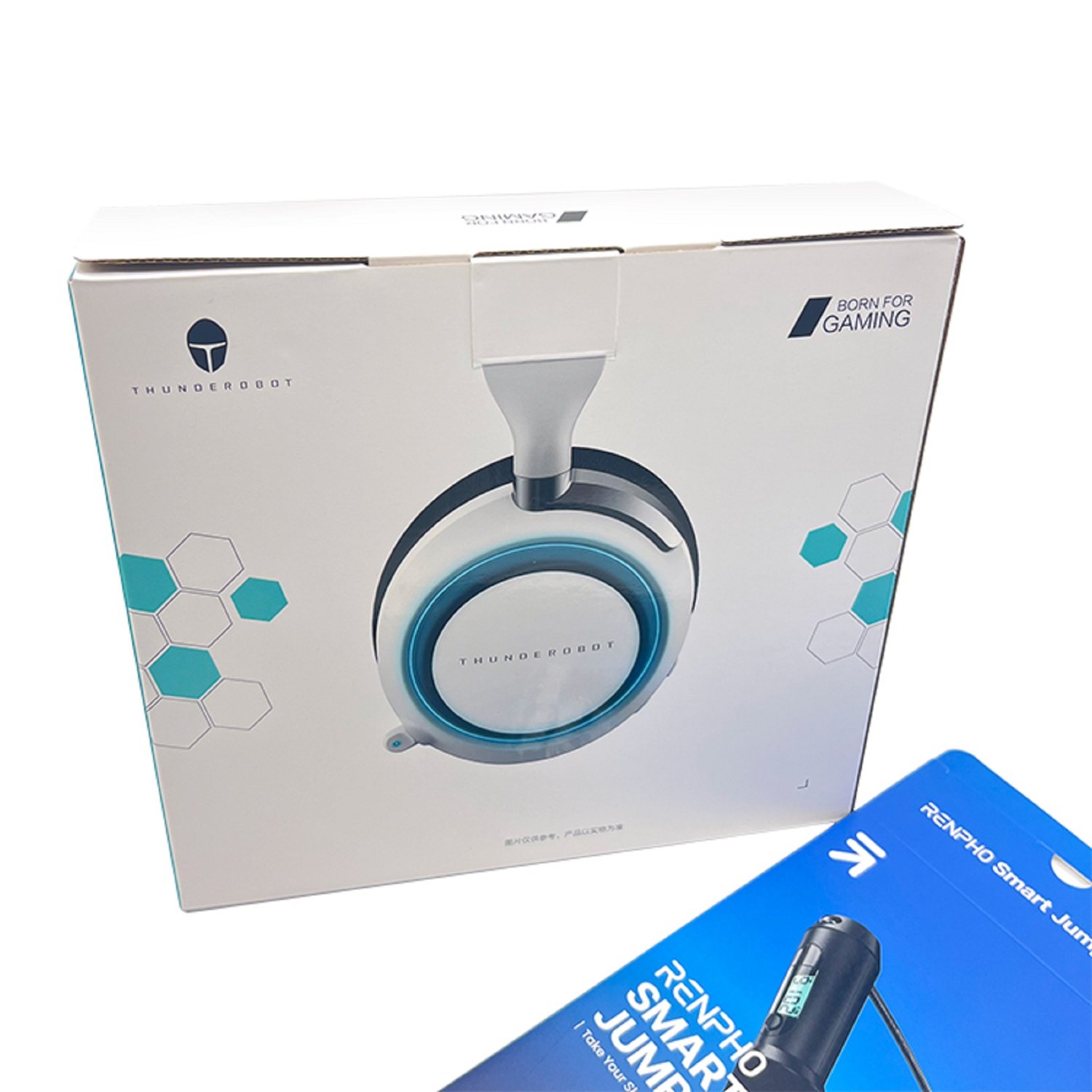 Box design for bluetooth gaming headset custom electronics packing  lock bottom boxes