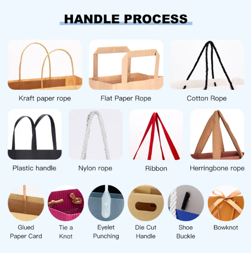Custom Hot Stamping Paper Bag For Sweater Packaging