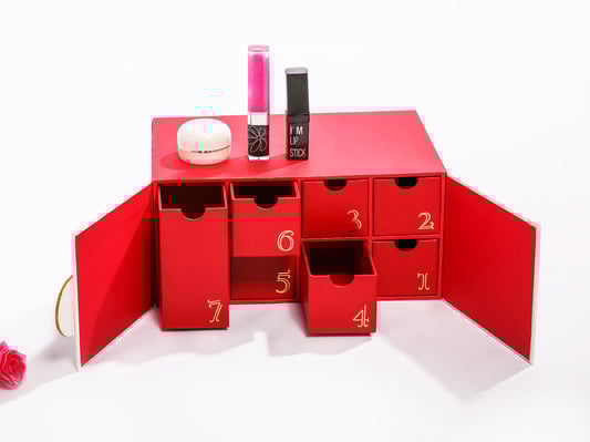 Cardboard Printed Beauty Product  Packaging Box With Glossy Lamination