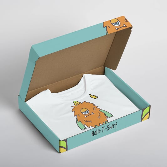 Custom T-shirt Clothing Boxes Paper Packaging