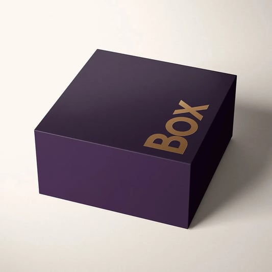 Foldable Magnetic Gift Box CMYK Printing Matte Lamination