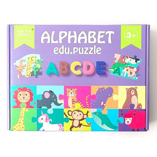 Custom Baby Puzzle Games Paper Package Delivery Box