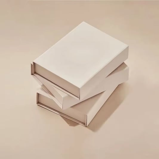 Customized Cosmetic Subscription Boxes Blue Packaging Gift Boxes With EVA Insert