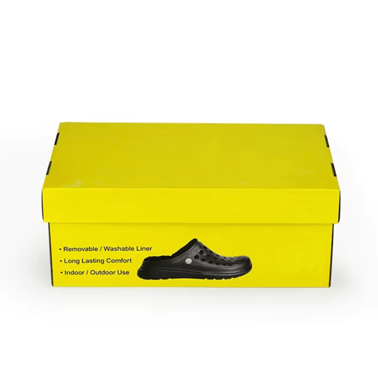 Print Corrugated Foldable Paper For Children Toddler Shoes Box