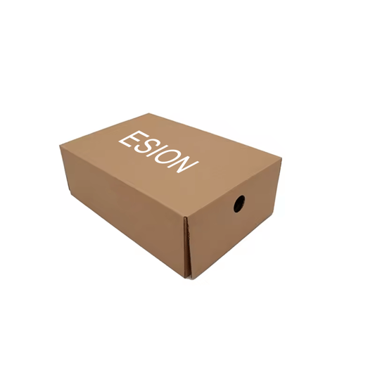 Customized Rectangle Women Boots Paper Packaging With Handle