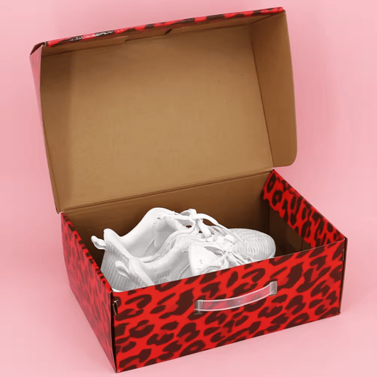 Custom Unique Corrugated Sneakers Shipping Paper Packaging Box