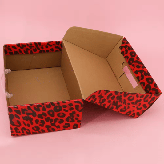 Custom Unique Corrugated Sneakers Shipping Paper Packaging Box