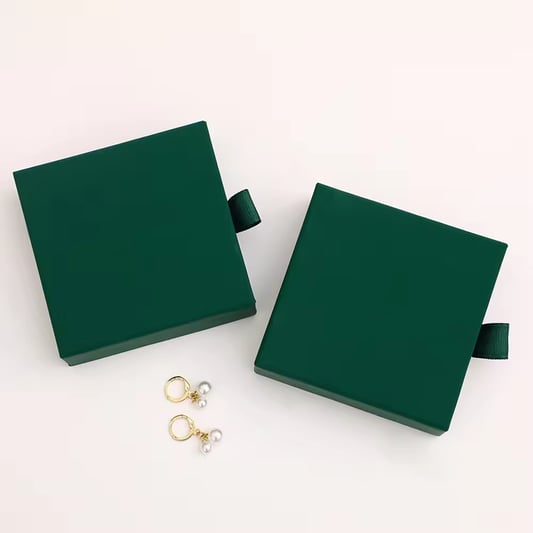 Wholesale Customized Rigid Necklace Drawer Packaging Boxes
