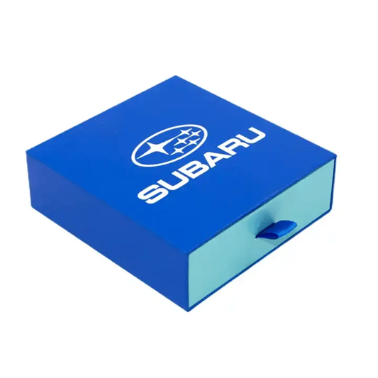 Custom Rigid Drawer Jewelry Boxes Printed Logo With EVA Insert