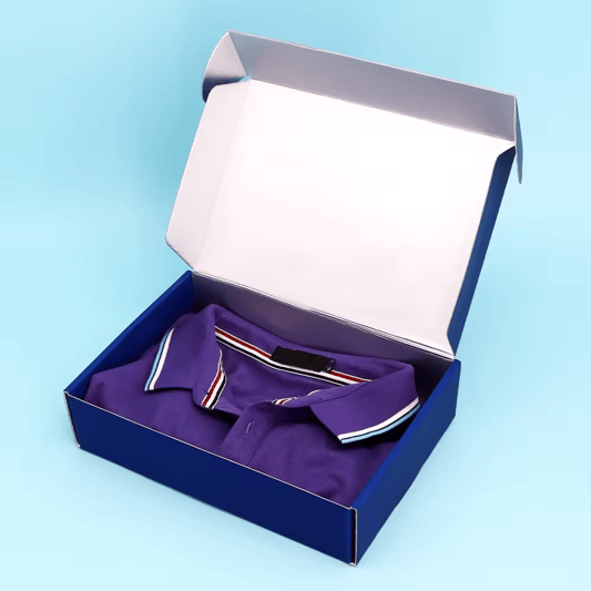 Customized Flip Lid Clothing Packaging Paper Box For T-shirt