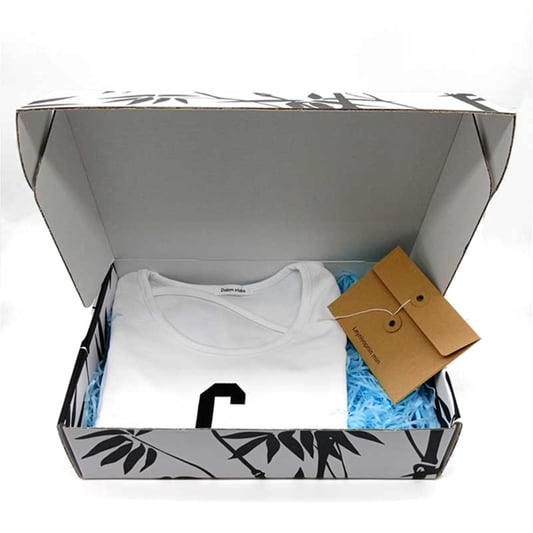 Custom Corrugated Paper Packaging For T-shirt Shipping Boxes