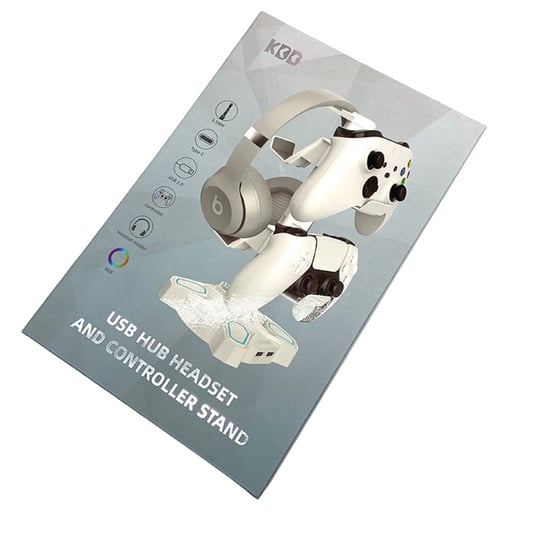 Paperboard packaging design box  for gaming accessories with uv coating